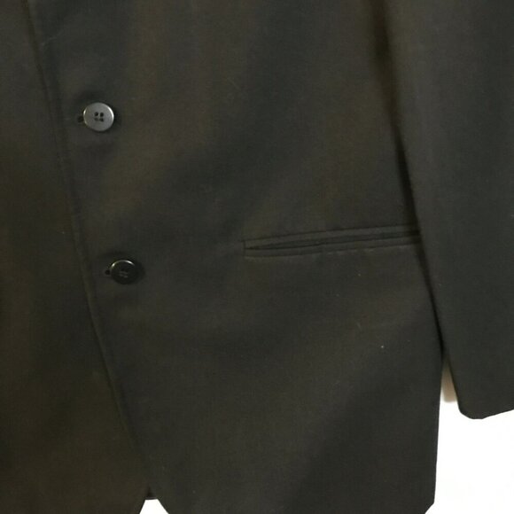 Unknown Brand Youth 3-Button Blazer Fully Lined Sz 20 Regular in Black - Picture 6 of 15